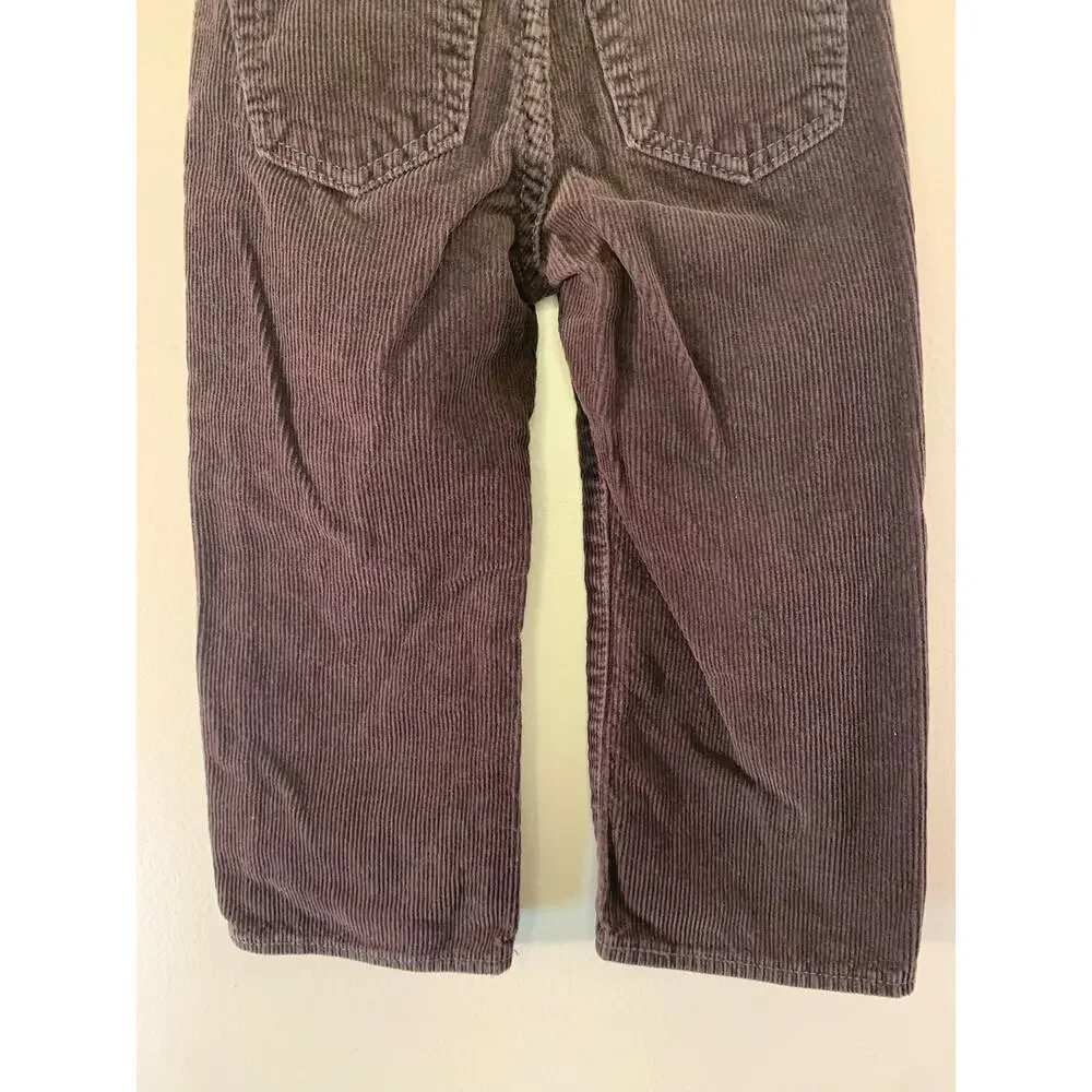 GAP Boy’s Charcoal Adjustable Waist Corduroy Pants / Size: 18-24 Months